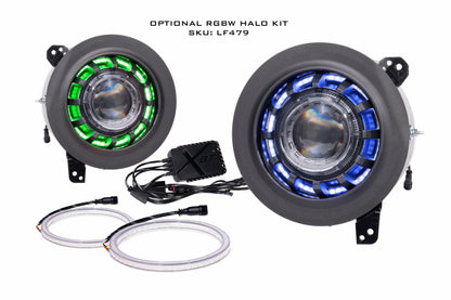Morimoto Super7 LED Headlights for Jeep Wrangler JL / Gladiator JT – LF517