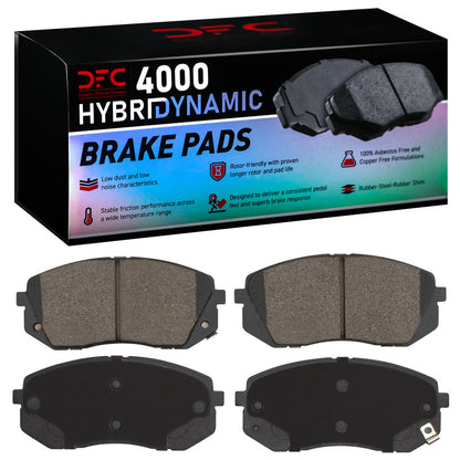 DFC 16-26 Kia Soul EV Front 4000 Hybridynamic Brake Pads
