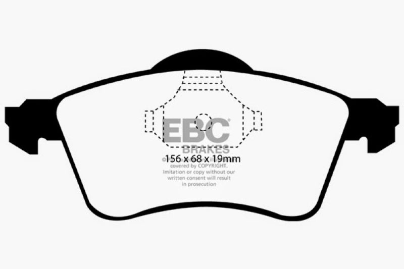 EBC GreenStuff Front Brake Pads - DP61115