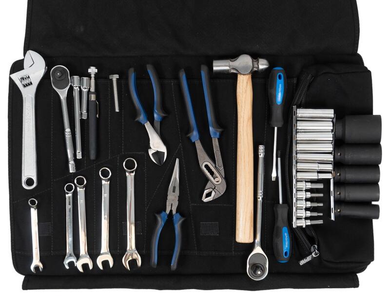 PRP Kawasaki KRX Roll Up Tool Bag w/ 35pc Tool Kit E132
