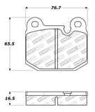 StopTech Premium Ceramic Brake Pads - 308.01740