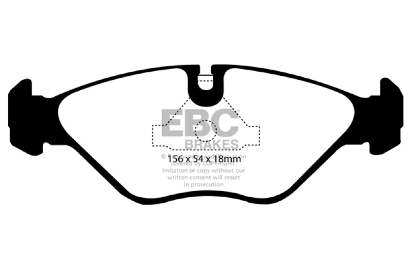 EBC RedStuff Front Brake Pads - DP3751C EBC
