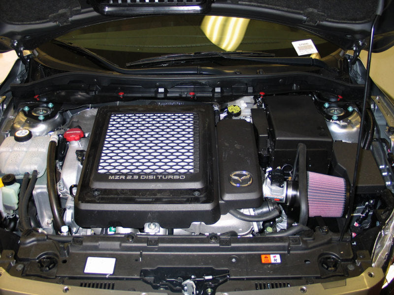 K&N 10 Mazdaspeed3 L4-2.3L Silver Typhoon Short Ram Intake K&N Engineering