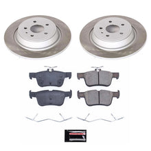 Load image into Gallery viewer, Power Stop 13-16 Lincoln MKZ Rear Semi-Coated Rotor Kit