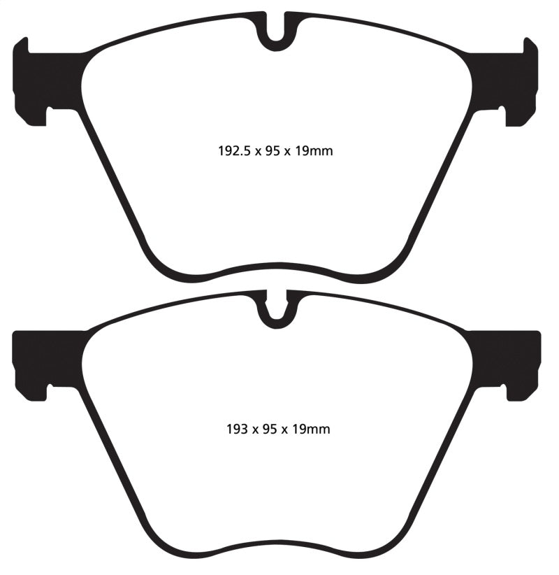 EBC GreenStuff Front Brake Pads - DP22007