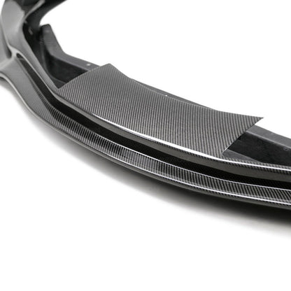 Seibon MB-style carbon fiber front lip for 2020-2023 Toyota Supra - FL20TYSUP-MB Seibon