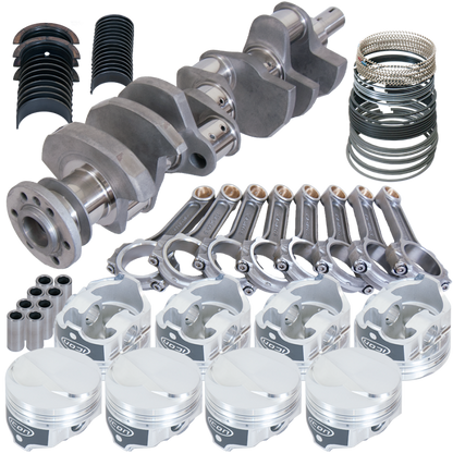 Eagle Chevy 454 4.000in Crank 6.135in I-Beam Rods 18cc Dome 4.250in Pistons Rotating Assembly