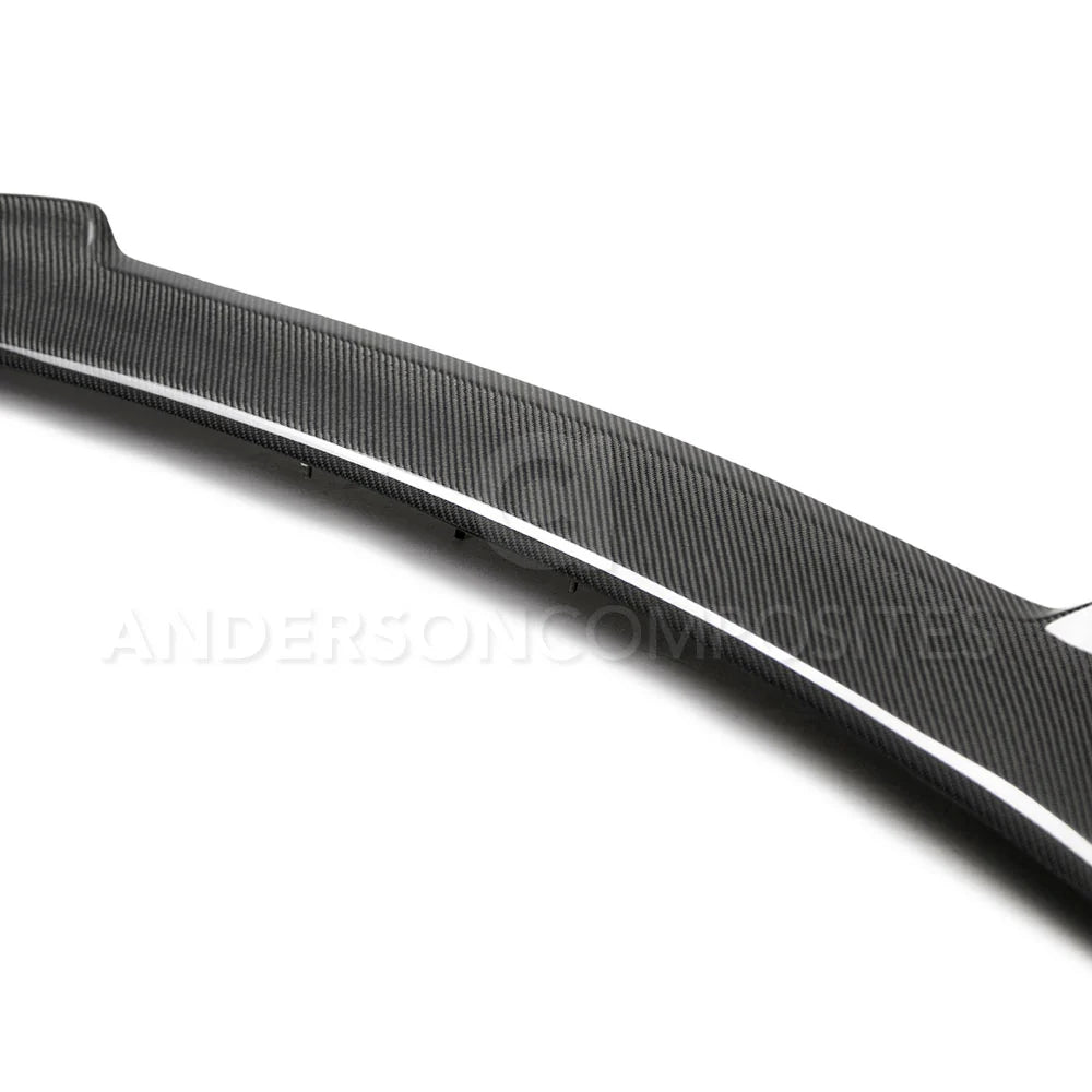 Anderson Composites 2015 - 2023 Dodge Charger Hellcat Carbon Fiber Type-ST Rear Spoiler - AC-RS16DGCRHC-ST