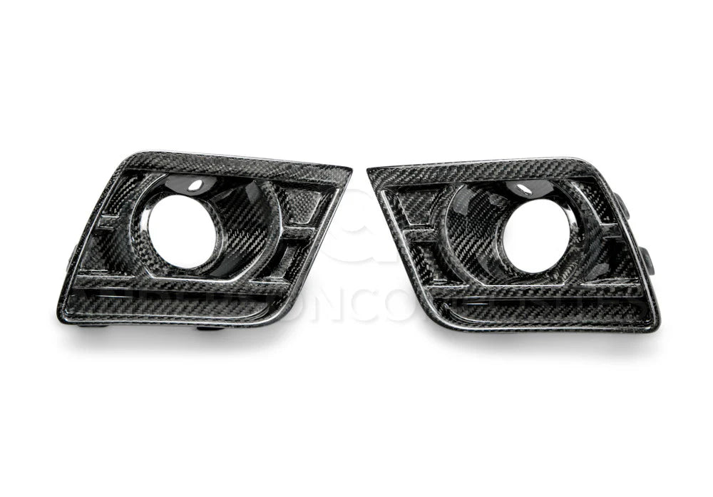 Anderson Composites 2014 - 2015 Camaro Type-Z28 Carbon Fiber Air Duct Bezels (Pair) - AC-FLS14CHCAM-Z28