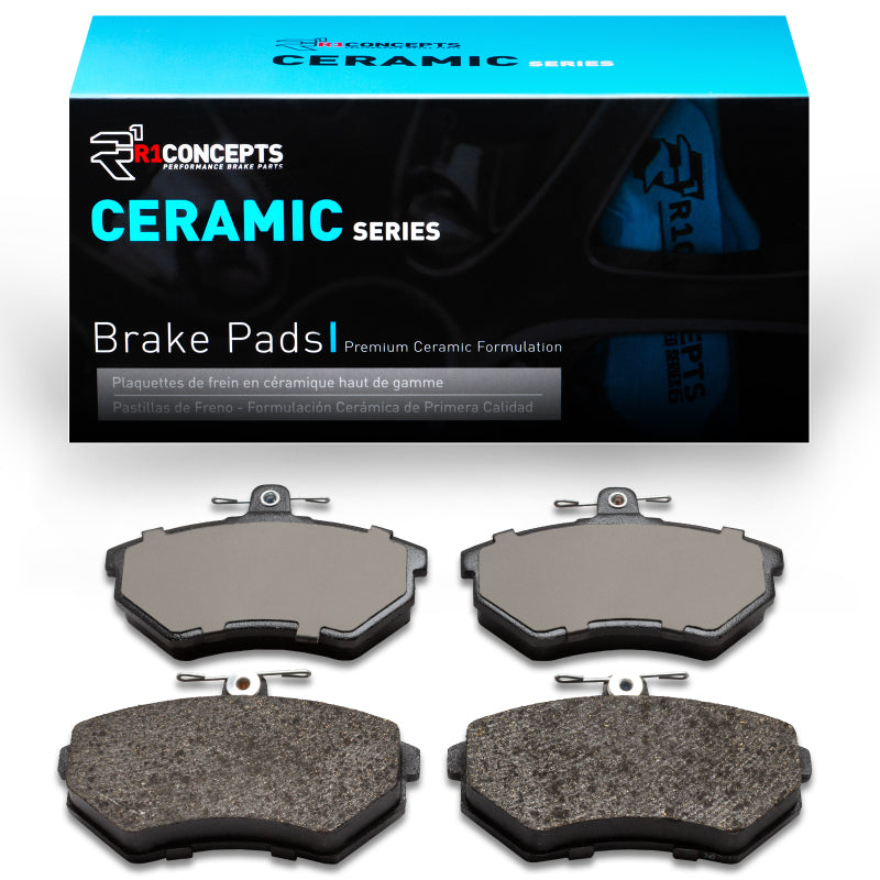 R1 Front Ceramic Brake Pads 1980-1997 Audi/Volkswagen - 2310-0780-00
