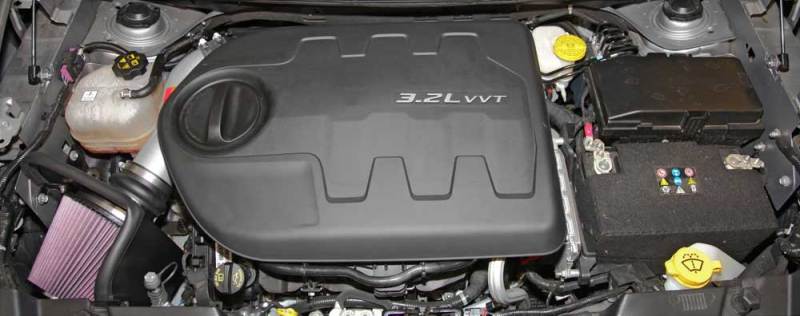 K&N 14-15 Jeep Cherokee 3.2L V6 High Flow Performance Intake Kit K&N Engineering