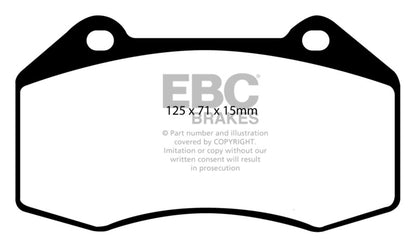 EBC BlueStuff Front Brake Pads - DP51539NDX EBC