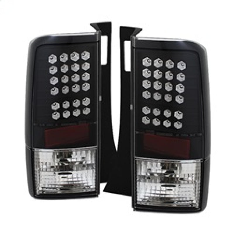 Spyder Scion XB 03-07 LED Tail Lights Black ALT-YD-TSXB03-LED-BK SPYDER