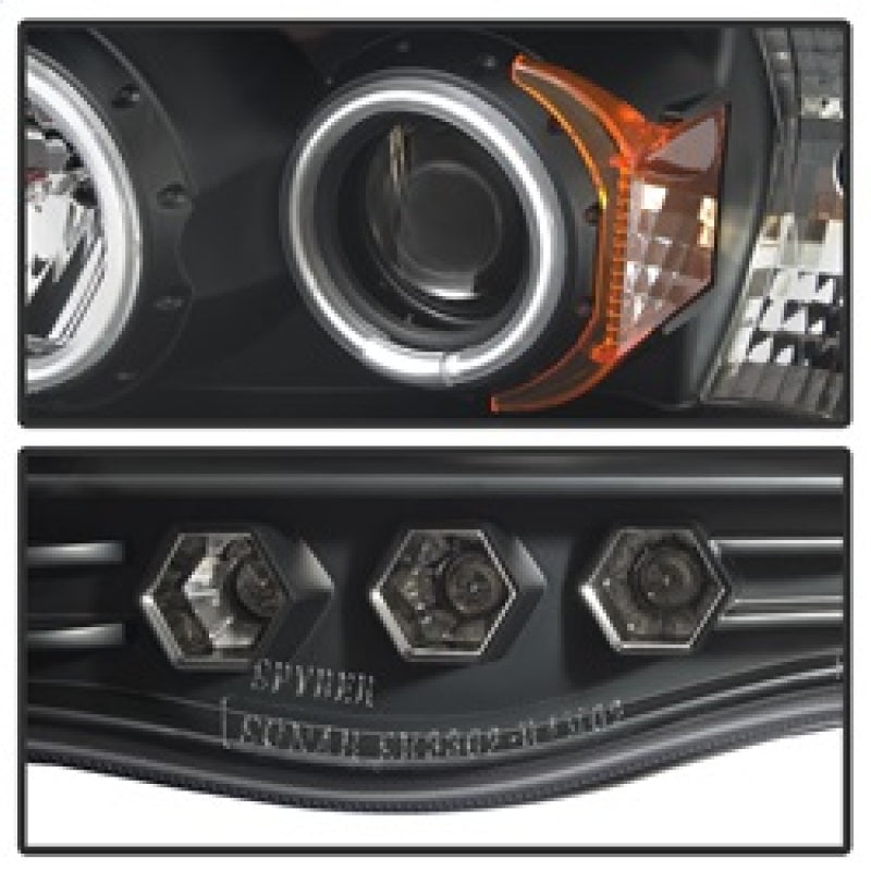 Spyder Dodge Ram 1500 02-05 03-05 Projector Headlights CCFL Halo LED Blk PRO-YD-DR02-CCFL-BK SPYDER