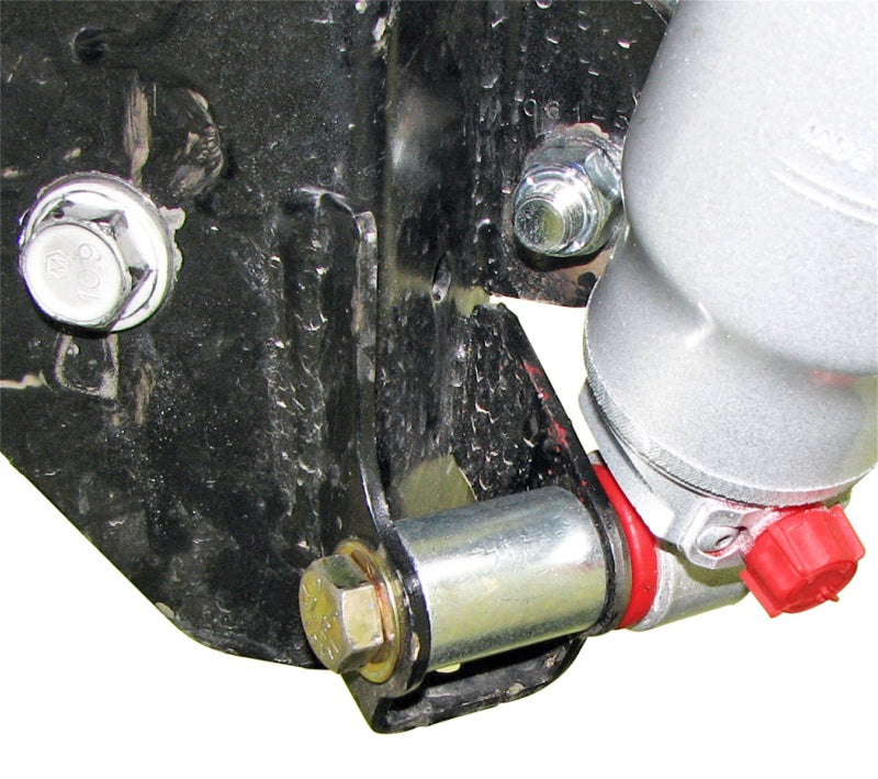 RockJock JK Shock Mount Relocation Kit Rear Lower w/ Hardware Pair RockJock