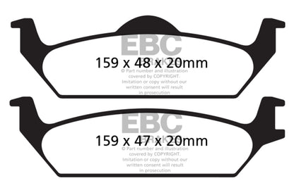 EBC Ultimax2 Rear Brake Pads - UD963 EBC