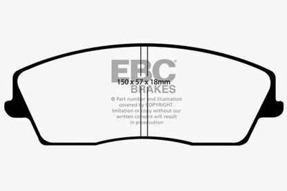 EBC Ultimax2 Front Brake Pads - UD1056 EBC