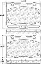 Load image into Gallery viewer, StopTech Street Disc Brake Pads - 305.10910