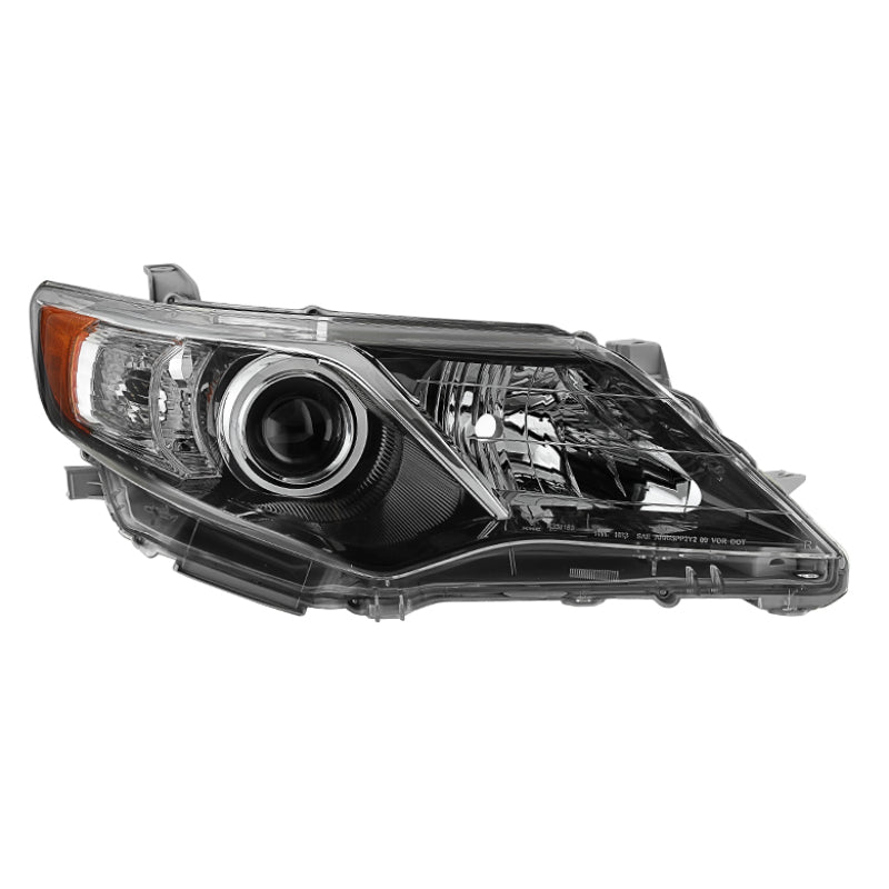 xTune Toyota Camry SE Models 12-14 Passenger Side Headlight -OEM Black Right HD-JH-TCAM12-OE-BK-R SPYDER