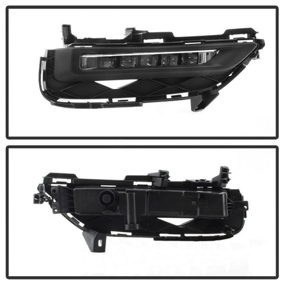 Spyder Honda Accord Coupe 2016-2017 OEM LED Fog Lights W/Switch- Clear FL-HA2016-2D-LED-C SPYDER