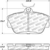 StopTech Street Disc Brake Pads - 305.05980