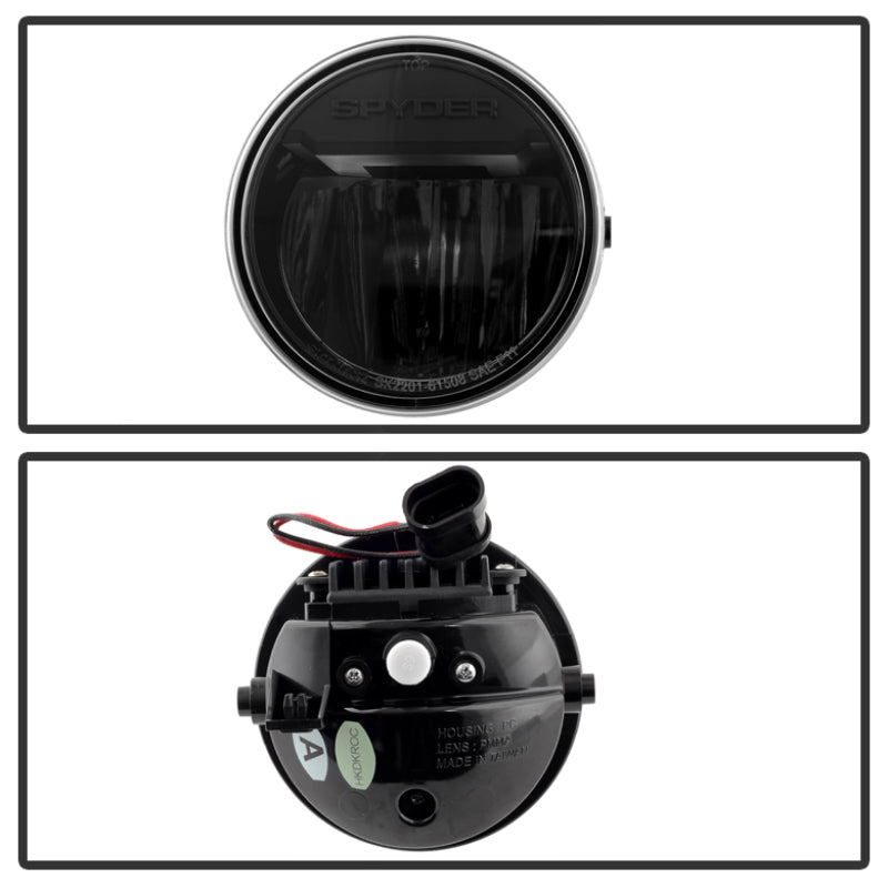 Spyder Ford F150 09-14 LED Fog Lights Black FL-YD-FF15009-LED-BK SPYDER