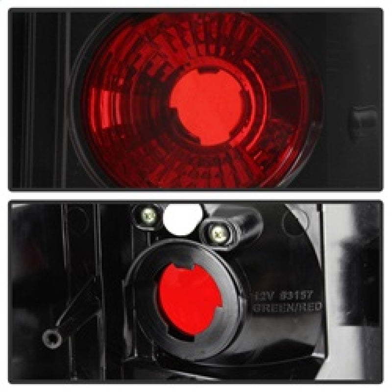 Spyder Jeep Grand Cherokee 05-06 Euro Style Tail Lights Black ALT-YD-JGC05-BK SPYDER