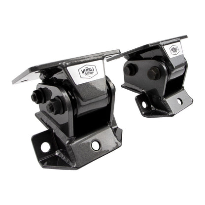 Wehrli 11-16 Chevrolet Duramax LML Heavy Duty Engine Mount - Gloss Black - WCF100160-GB