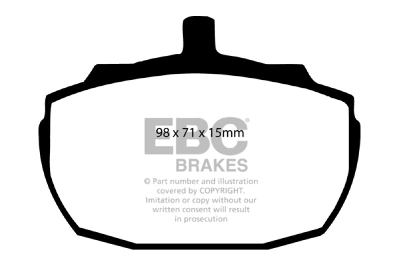 EBC GreenStuff Front Brake Pads - DP2243 EBC