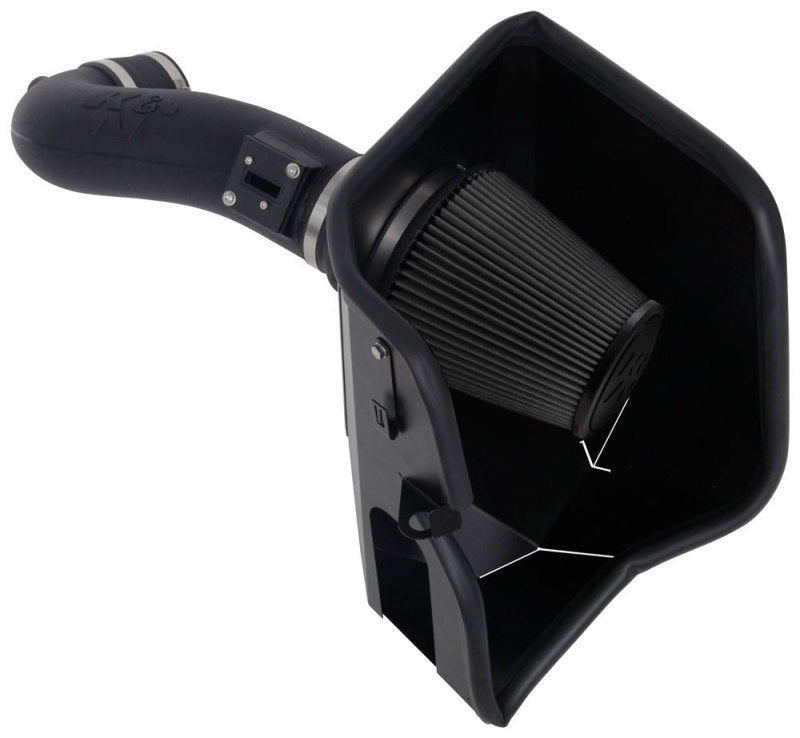 K&N 2019+ Chevrolet Silverado 1500 V8 6.2L Performance Air Intake System K&N Engineering