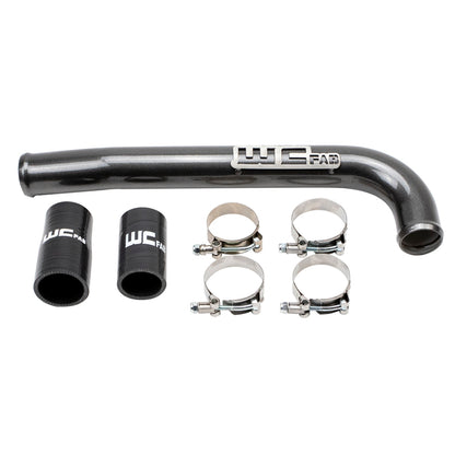 Wehrli 03-09 Dodge 5.9L/6.7L Cummins (Non-Twin CP3) Upper Coolant Pipe - Brizzle Blue - WCF100678-BRZ