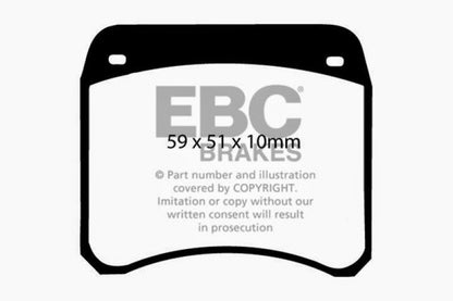 EBC GreenStuff Front Brake Pads - DP2128 EBC