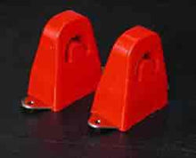 Load image into Gallery viewer, Daystar 87-95 Jeep Wrangler YJ Front Extended Bump Stops - Red