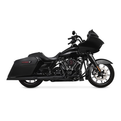 Vance & Hines HD Touring Backslash 450 Slip-on Exhaust - Wrinkle Black