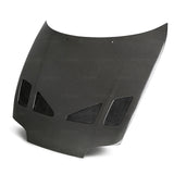 Seibon TR-style carbon fiber hood for 1993-1998 Toyota Supra - HD9398TYSUP-TR