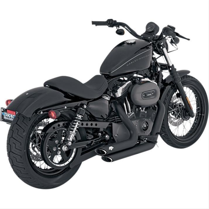Vance & Hines HD Sportster 04-13 Shortshots Staggered Full System Exhaust