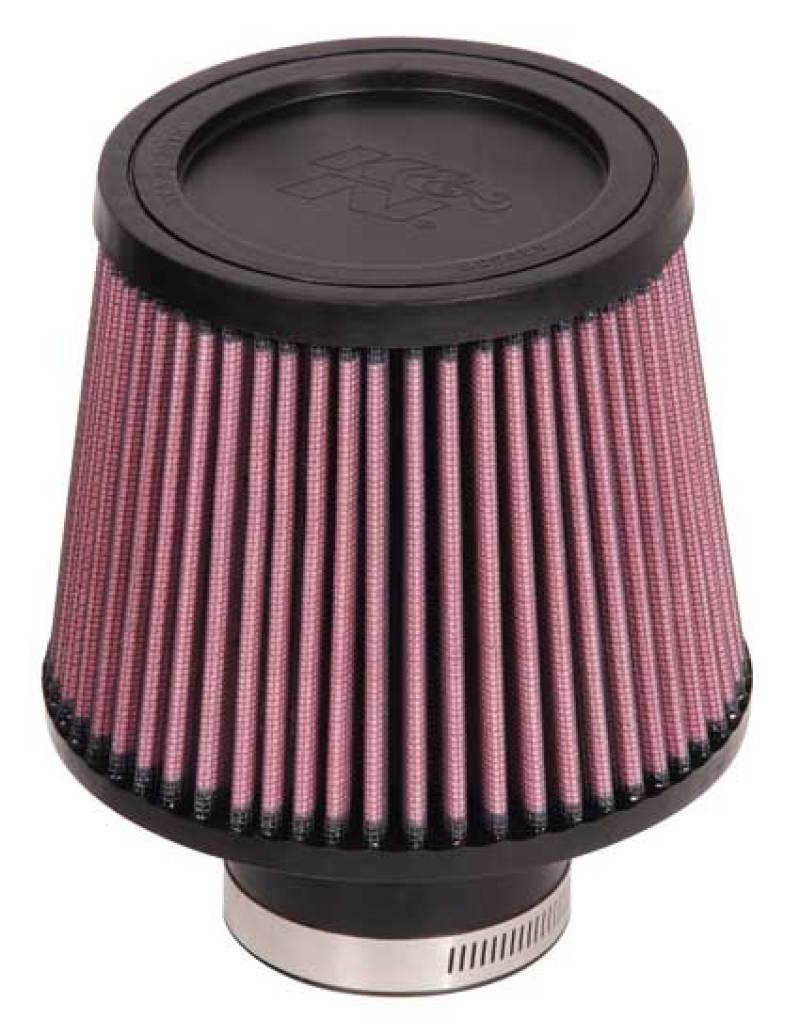 K&N Universal Rubber Filter-Round Tapered 2.5in Flange ID x 6in Base OD x 5in Top OD x 5in Height K&N Engineering