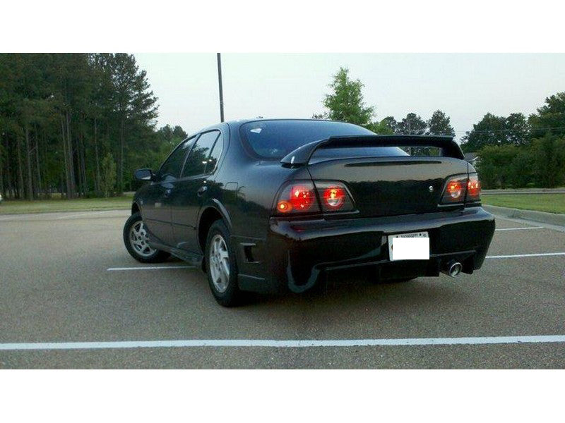 Spyder Nissan Maxima 97-99 Euro Style Tail Lights Black ALT-YD-NM97-BK SPYDER