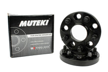 Load image into Gallery viewer, Wheel Mate Muteki Wheel Spacer 20mm 5x114.3 60.1mm 12x1.50 Hub Centric BLACK