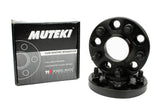 Wheel Mate Muteki Wheel Spacer 20mm 5x114.3 60.1mm 12x1.50 Hub Centric BLACK