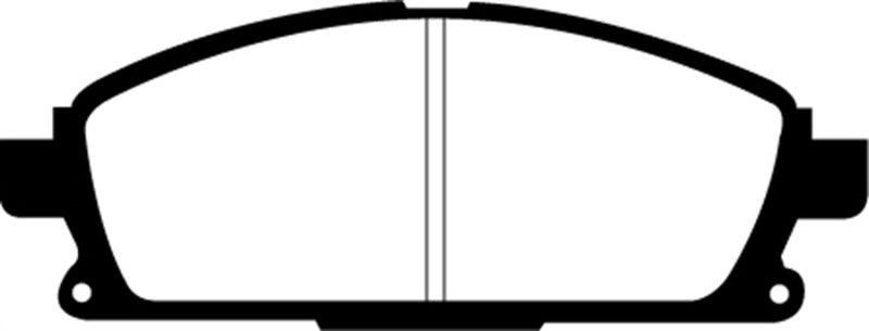 EBC YellowStuff Front Brake Pads - DP41247R EBC