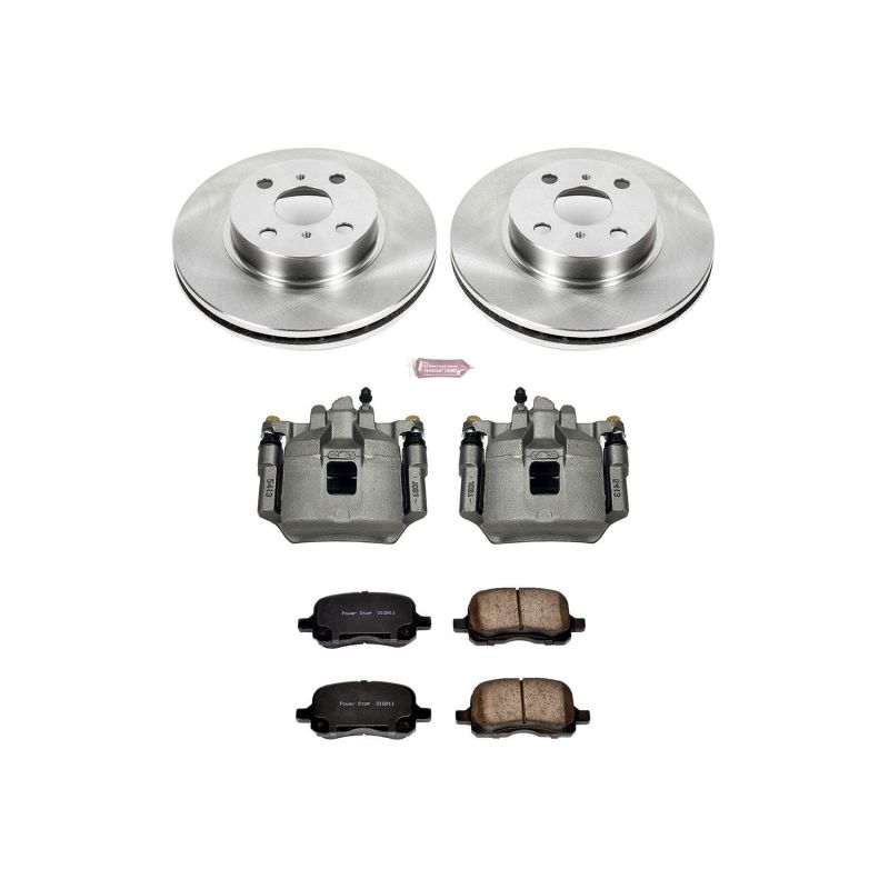 Power Stop 98-02 Chevrolet Prizm Front Autospecialty Brake Kit w/Calipers PowerStop