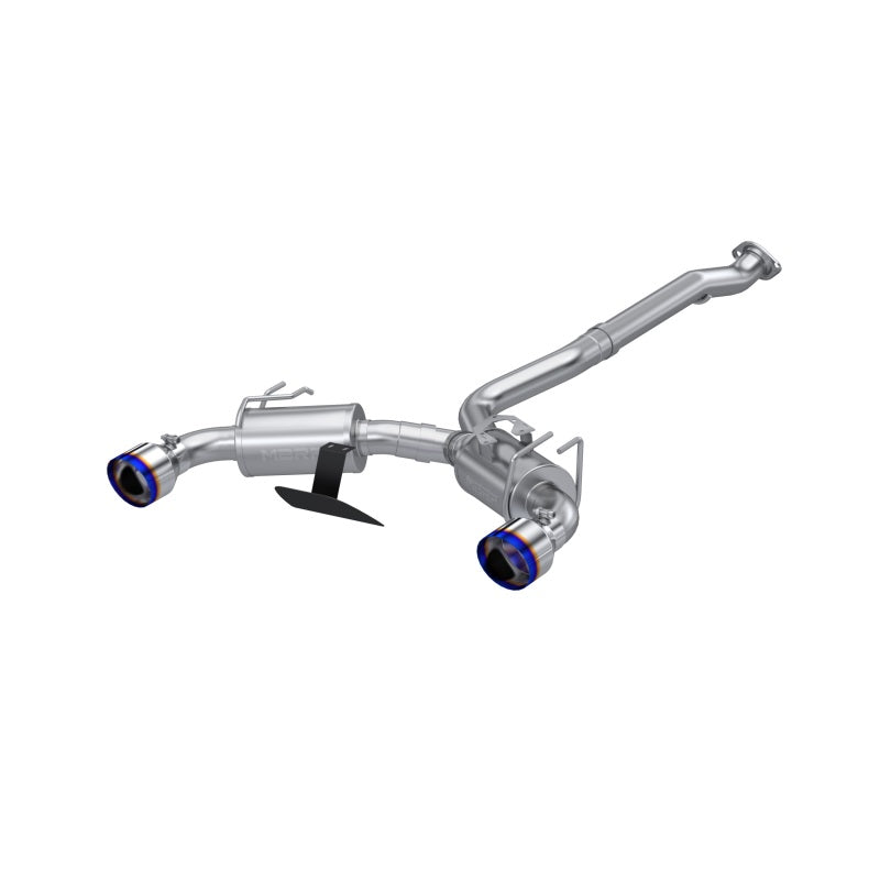 MBRP 2023-2024 Toyota GR Corolla 1.6L 3in Cat Back Dual Rear Exit Exhaust (Street) - S43023BE MBRP