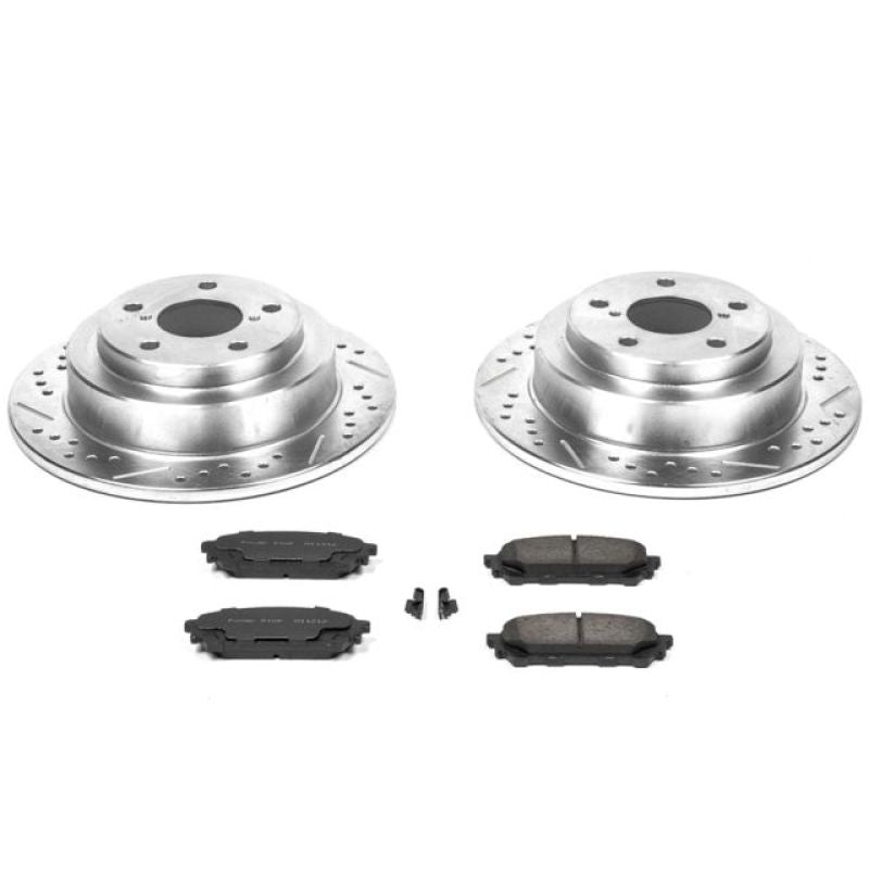 Power Stop 05-06 Saab 9-2X Rear Z23 Evolution Sport Brake Kit PowerStop