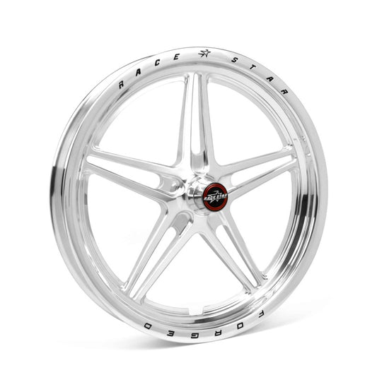 Race Star 63 Pro Forged 17x2.4 No Bearing Spindle Mount 1.13in. BS Wheel - Polished 63-72400112NP