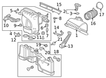 Load image into Gallery viewer, Genuine OEM Honda Air Filter Civic 2.0L Non turbo Engine (17220-5BA-A00) X1