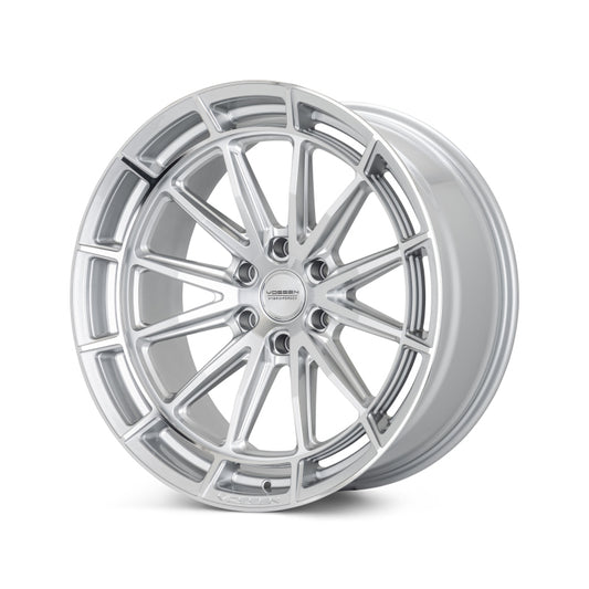 Vossen HFX-5 20X10 / 8X170 / ET18 / SUPER DEEP / 125.1 - Silver Polished