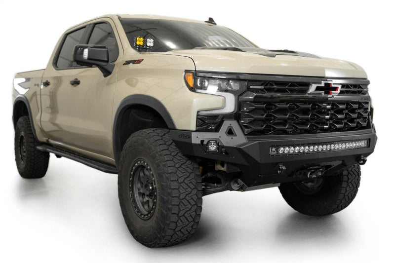 Addictive Desert Designs 2022+ Chevy Silverado 1500 ZR2 Stealth Fighter Front Bumper Addictive Desert Designs