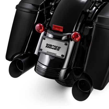 Vance & Hines HD Touring Backslash 450 Slip-on Exhaust - Wrinkle Black