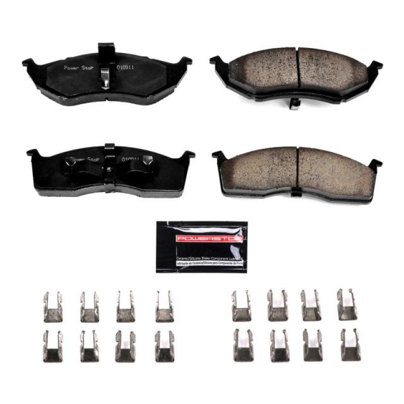 Power Stop 93-97 Chrysler Concorde Front Z23 Evolution Sport Brake Pads w/Hardware PowerStop